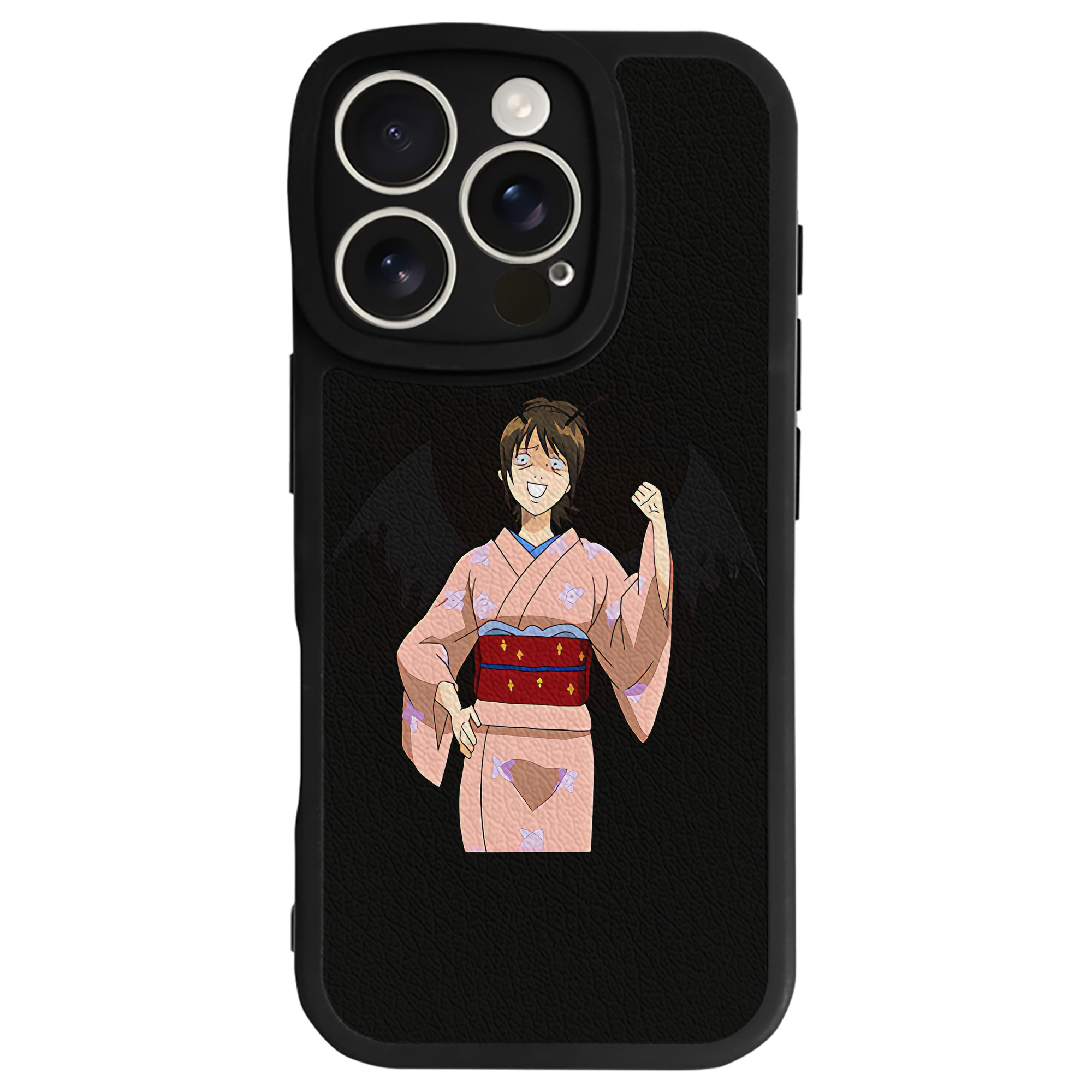 （画像用） ぎんたま 坂田銀時（さかたぎんとき） 神楽 志村新八（しむら しんぱち） GINTAMA Sakata Gintoki Kagura Shimura Shinpachi 【iPhone 16シリーズ対応】シリコンスマホケース（レザー調） 材質：シリコン